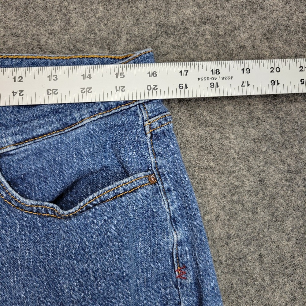 Warp Weft Eze Jeans Womens 10/30 Baggy Boho Streetwear Americana Y2K Street Wear - Picture 7 of 13